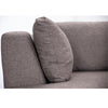 Sunshine Single Sofa Love Chair Fabric Swivel Armchair - Grey Deals499