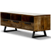 Begonia ETU Entertainment TV Unit 150cm 3 Drawer Mango Wood Unique Furniture Deals499