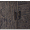Catmint 4 Door Storage Buffet Kitchen Living Room Cabinet Solid Acacia Wood Deals499