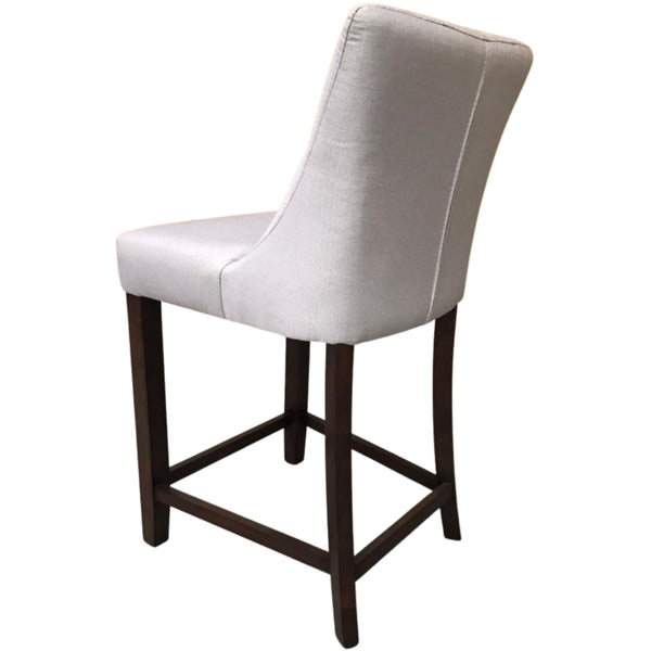 Florence  2pc High Fabric Dining Chair Bar Stool French Provincial Solid Timber Deals499