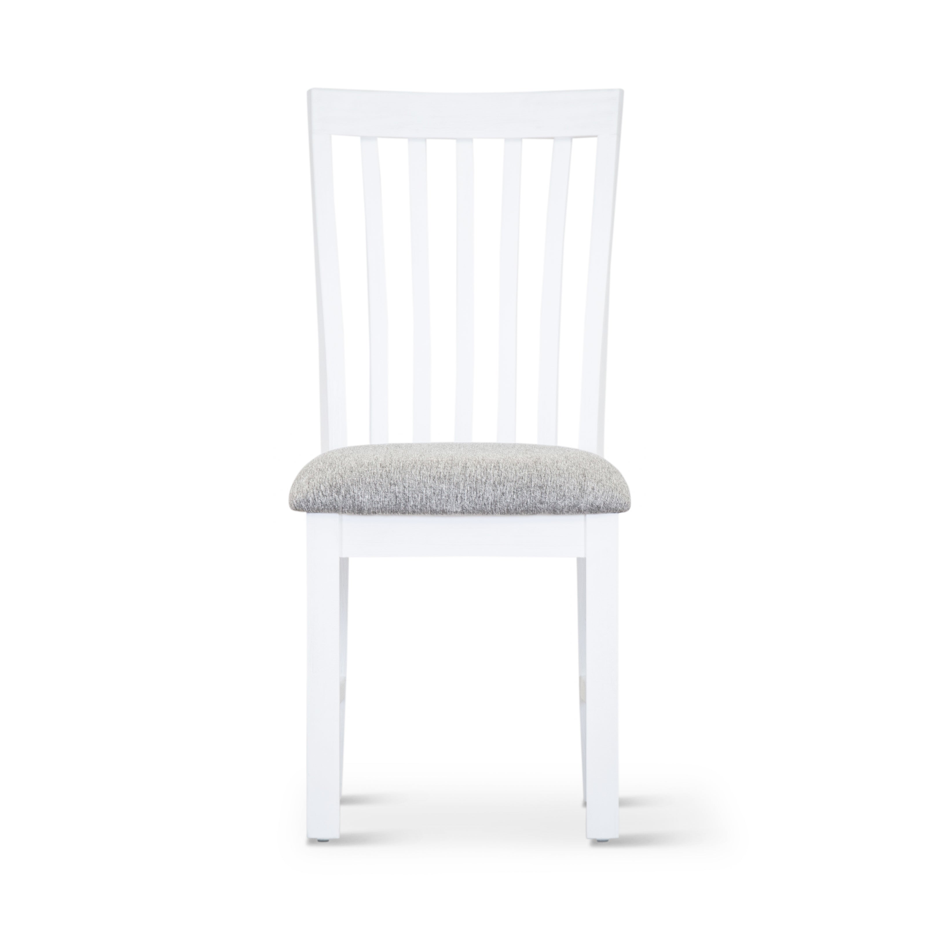 Laelia Dining Chair Set of 2 Solid Acacia Timber Wood Coastal Furniture - White Deals499