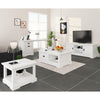 Laelia ETU Entertainment TV Unit 160cm 2 Door Solid Acacia Wood Coastal - White Deals499