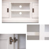 Laelia ETU Entertainment TV Unit 160cm 2 Door Solid Acacia Wood Coastal - White Deals499