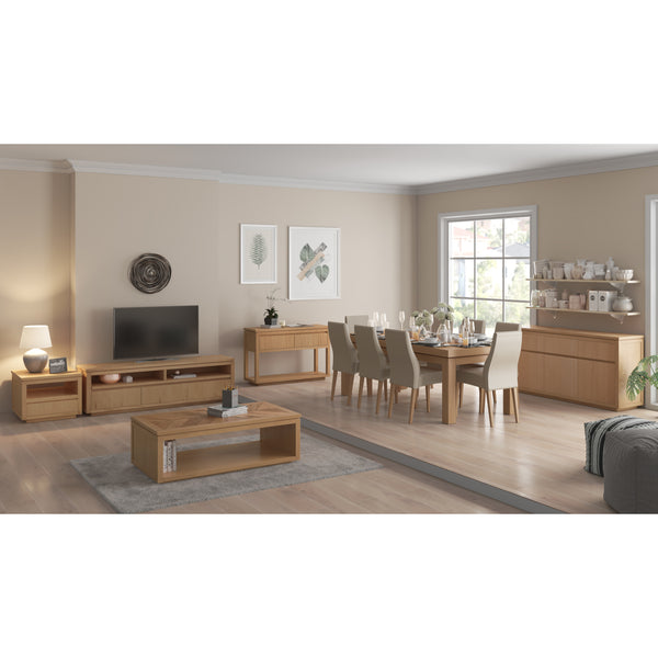 Rosemallow ETU Entertainment TV Unit 185cm 3 Drawer Solid Messmate Timber Wood Deals499