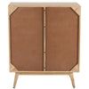 Olearia  Storage Cabinet Buffet Chest of 4 Drawer Mango Wood Rattan Natural Deals499