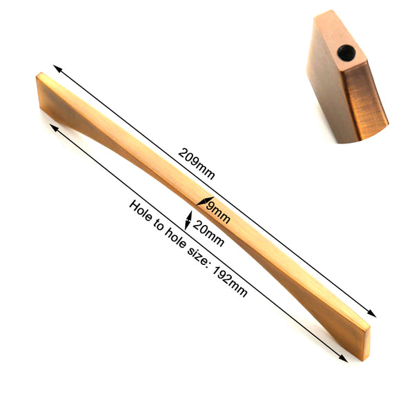Door Kitchen Cabinet Handles Drawer Bar Handle Pull 192MM Deals499