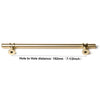 Luxury Design Kitchen Cabinet Handles Drawer Bar Handle Pull Gold 190MM Deals499