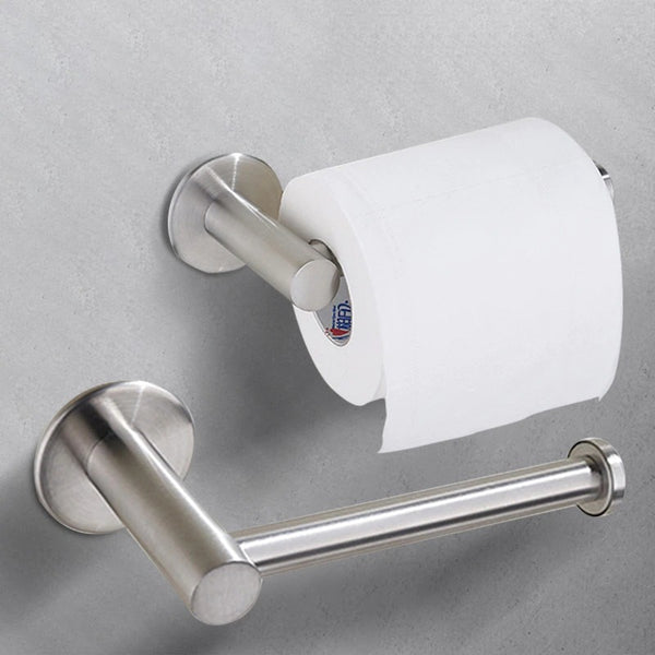 Toilet Paper brushed Holder Self Adhesive Bathroom Paper Roll Holder Roll Holder 304 Deals499