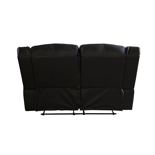 3+2+1 Seater Recliner Sofa In Faux Leather Lounge Couch in Brown Deals499