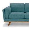 3+2 Seater Sofa Teal Fabric Lounge Set for Living Room Couch with Wooden Frame Deals499
