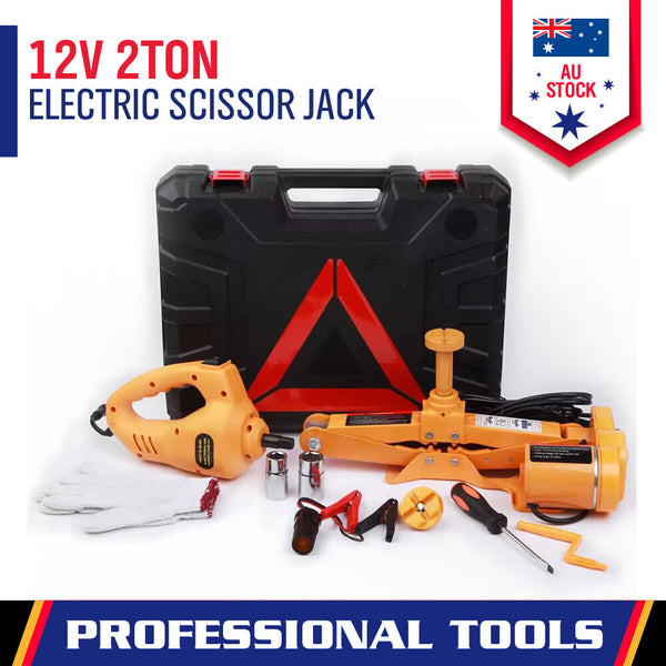 Electric Car Jack Floor 2 Ton Electric Scissor Jack Car Repair Tool Heavy Duty from Deals499 at Deals499