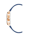 Rose Gold Analog Fashion Watch with Rhinestone Facing One Size Women from Deals499 at Deals499