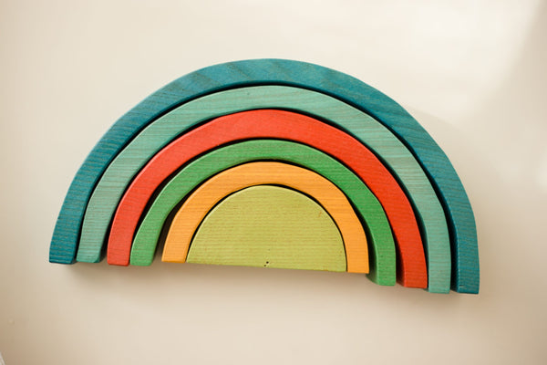 Large Color Rainbow Block Set Deals499