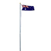 6.0m Flag Pole Full Set / Kit w Australian Flag Deals499