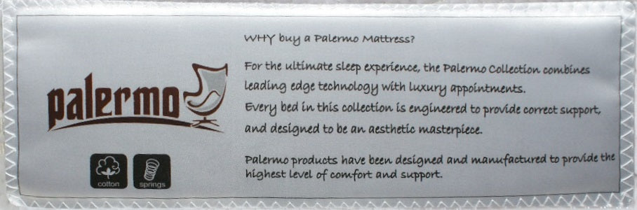 PALERMO Double Bed Mattress Deals499