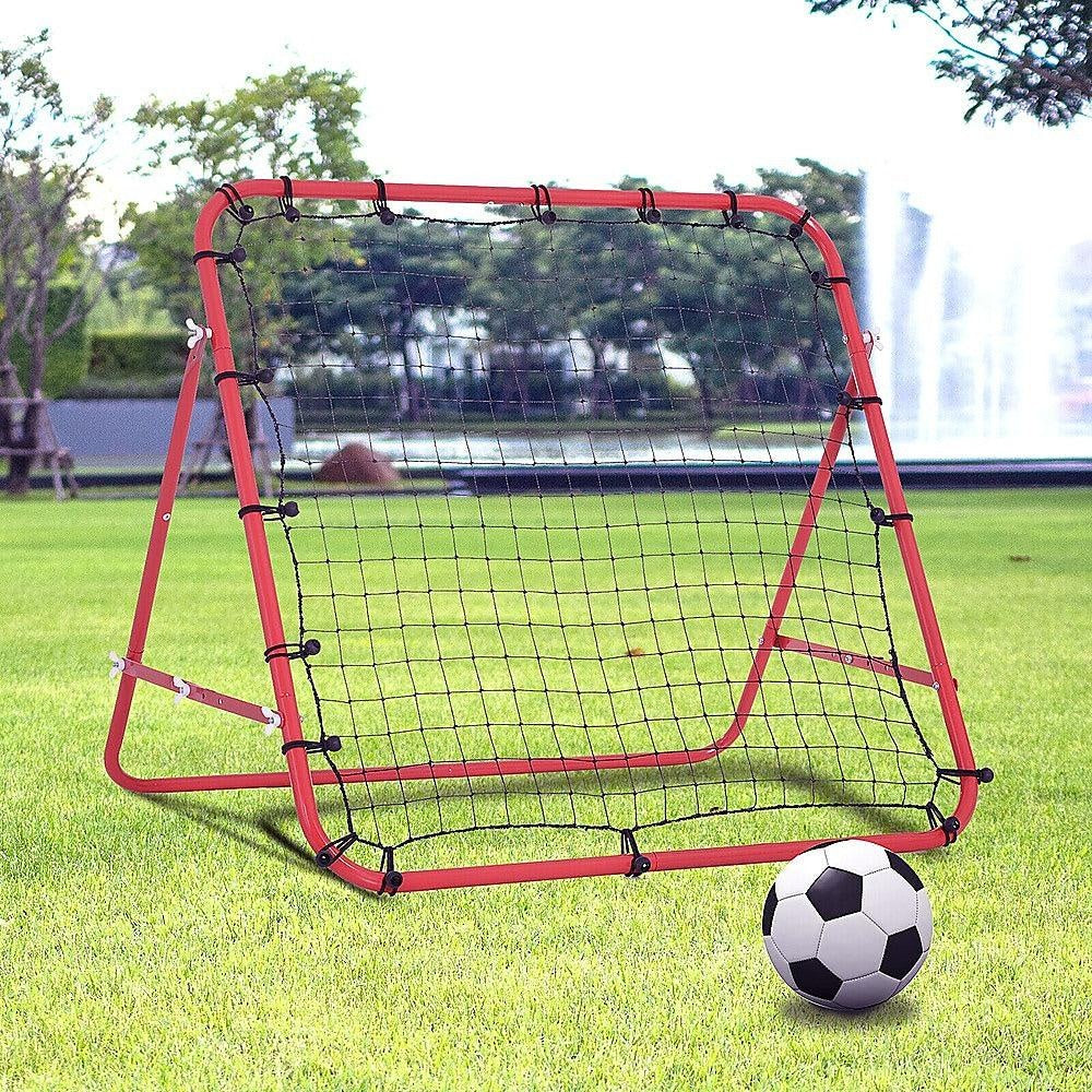 Soccer Rebound Net Sports Trainer Rebounder Football Game Practice Training Goal Deals499