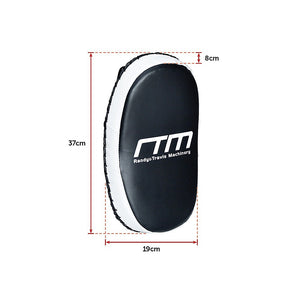 MMA Kick Boxing Pads Curved Strike Shield Punching Bag Focus Arm Muay Thai Deals499
