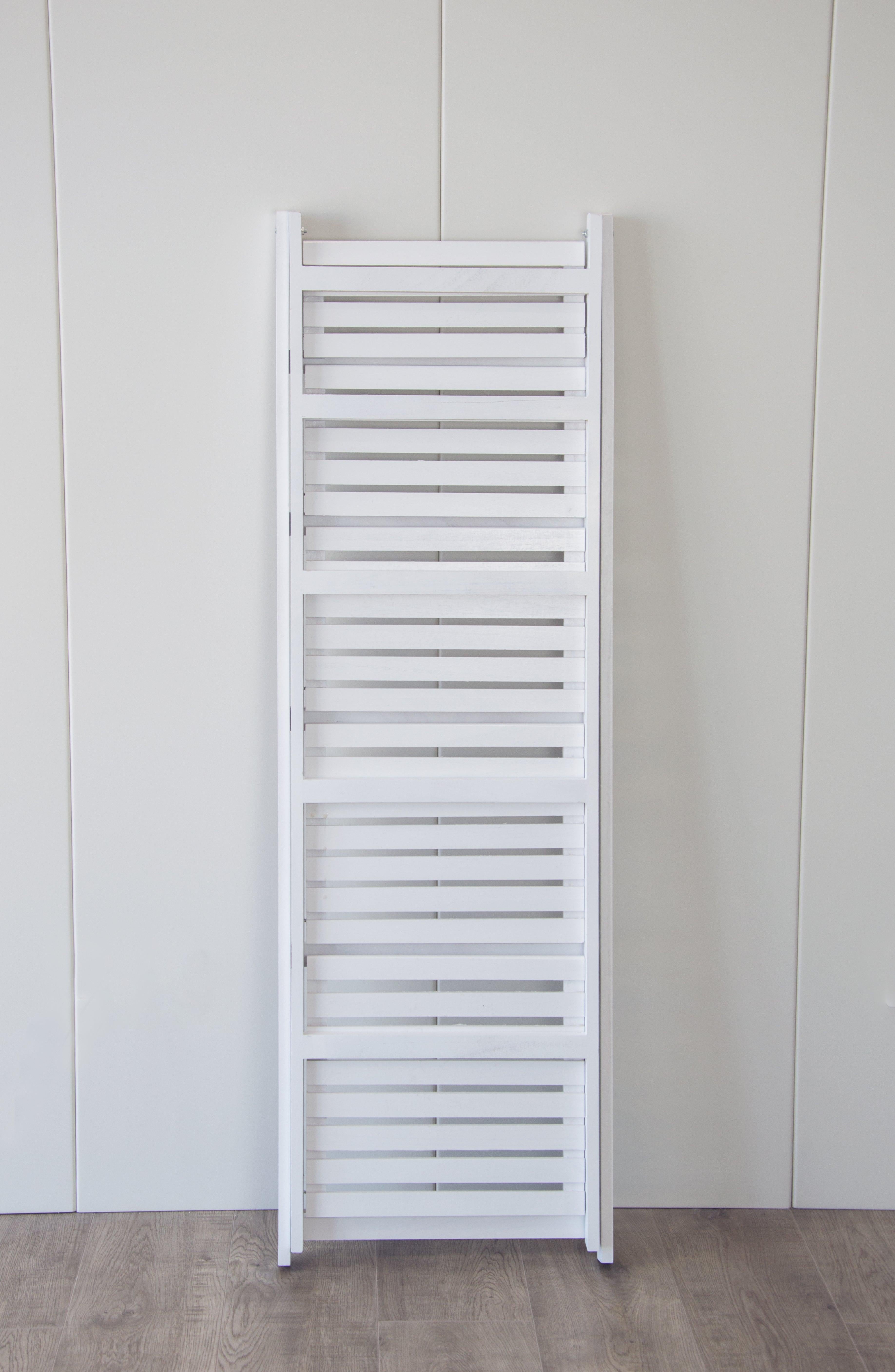 5 Tier Wooden Ladder Shelf Stand Storage Book Shelves Shelving Display Rack Deals499