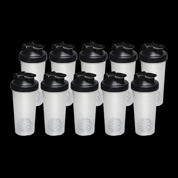 10x 700ml GYM Protein Supplement Drink Blender Mixer Shaker Shake Ball Bottle Deals499