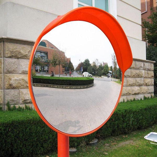60cm Round Convex Mirror Blind Spot Safety Traffic Driveway Shop Wide Angle Deals499
