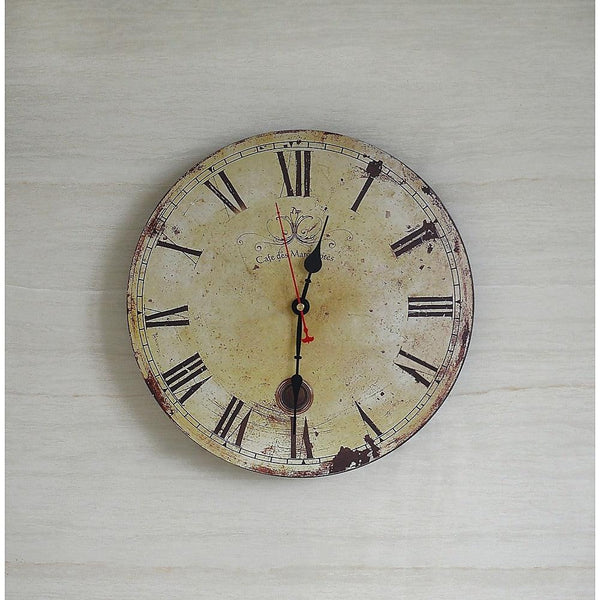 Large Vintage Wall Clock Kitchen  Office Retro Timepiece Deals499
