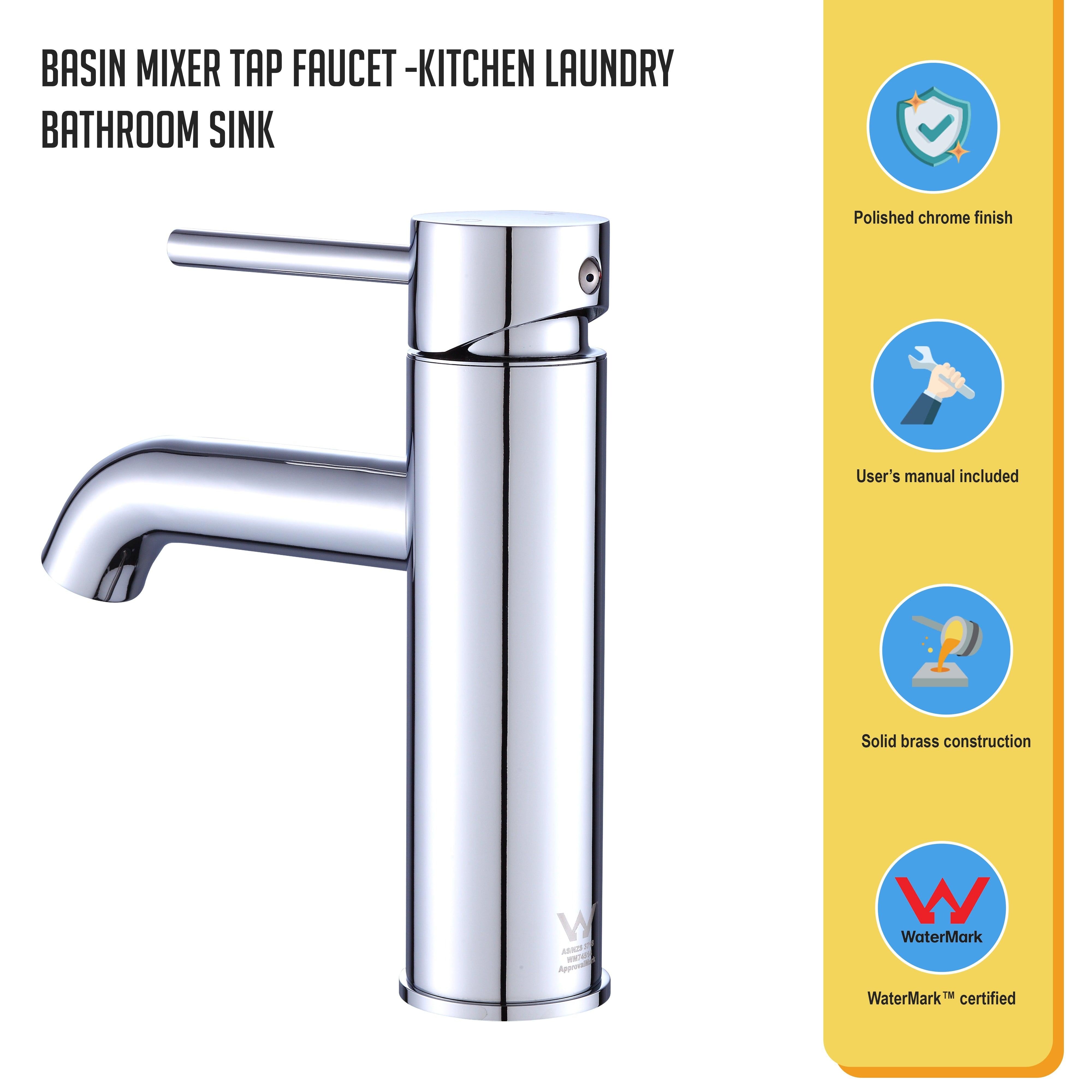 Basin Mixer Tap Faucet -Kitchen Laundry Bathroom Sink Deals499