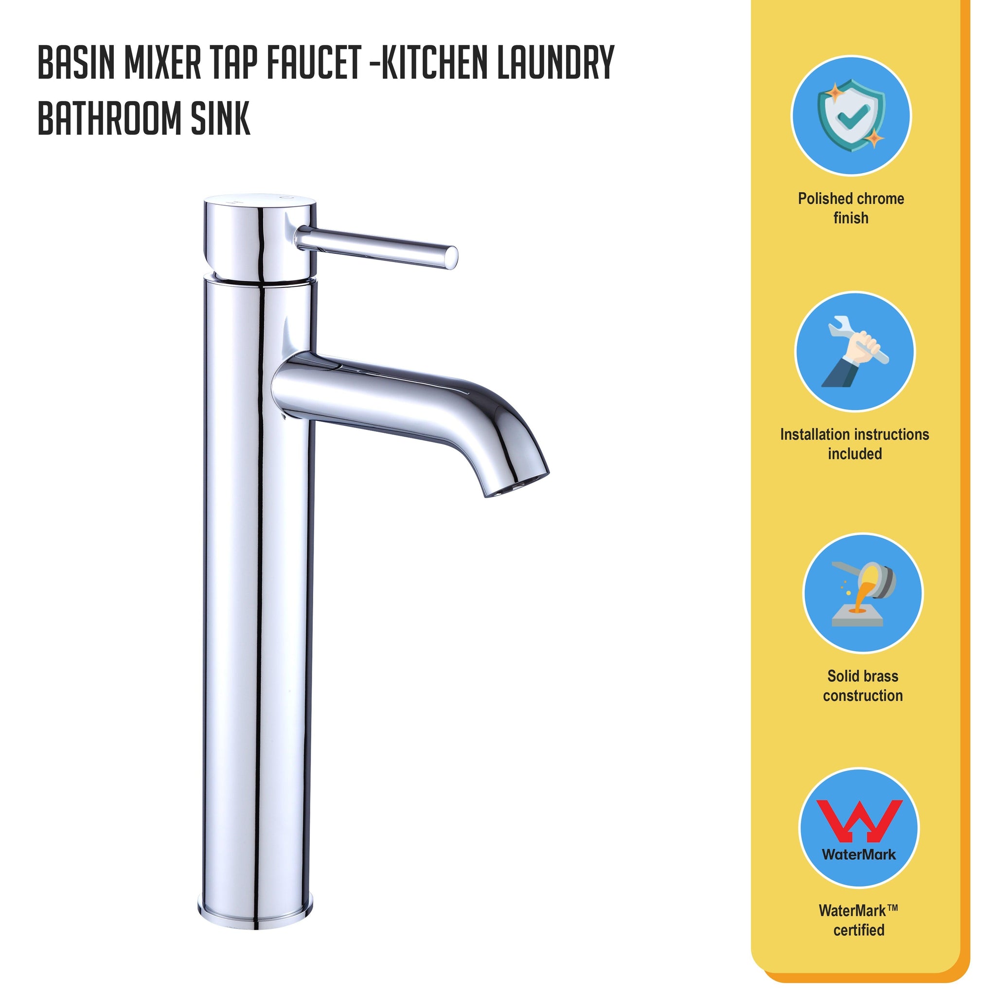 Basin Mixer Tap Faucet -Kitchen Laundry Bathroom Sink Deals499