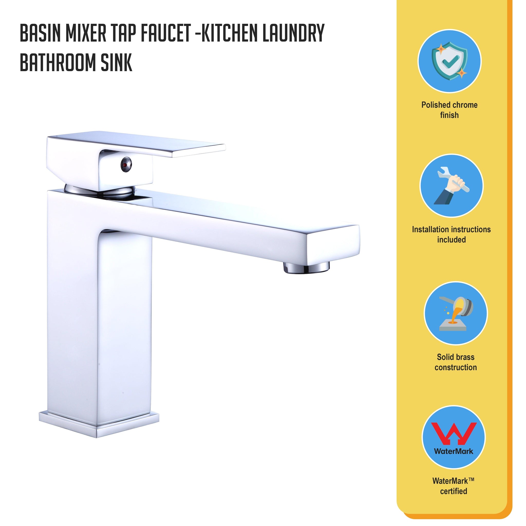 Basin Mixer Tap Faucet -Kitchen Laundry Bathroom Sink Deals499