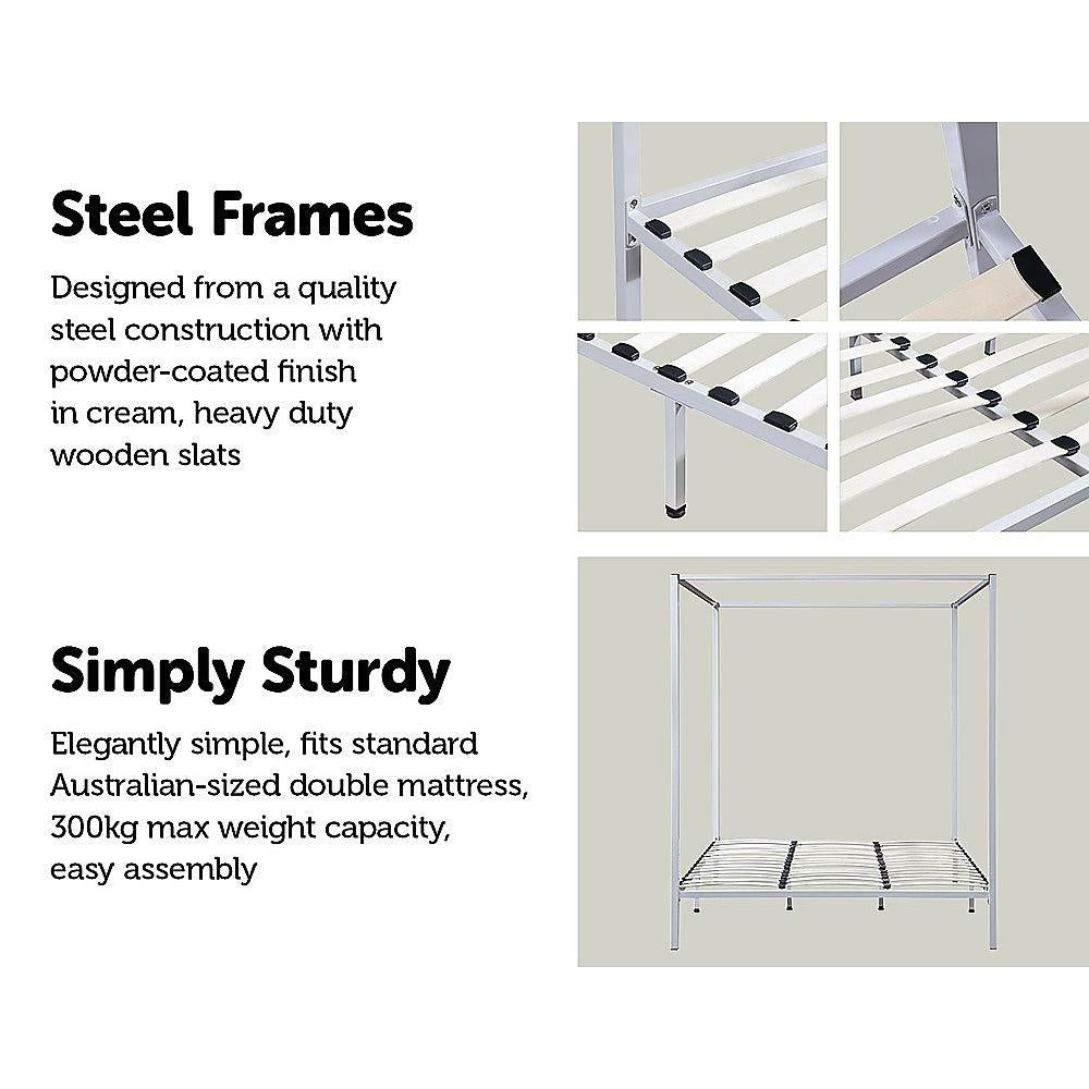 4 Four Poster King Bed Frame Deals499