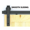 1.8m Sliding Barn Door Hardware Heavy Duty Sturdy Kit Deals499