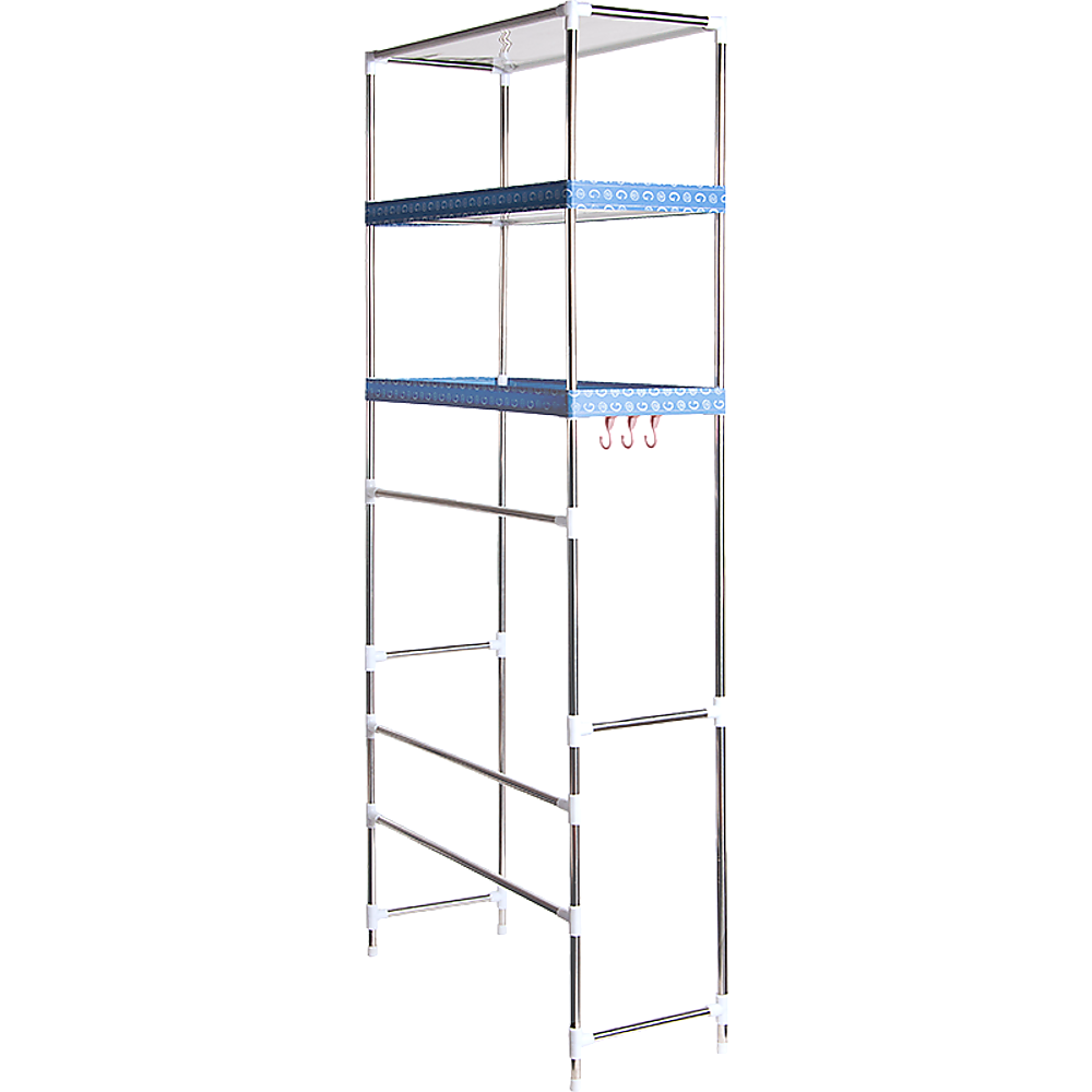 Storage Shelves Shelf 3 Tier Rack Portable Laundry Stand Unit Organiser Deals499