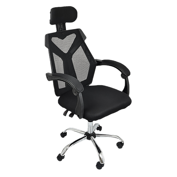 Office Chair Gaming Computer Chairs Mesh Back Foam Seat - Black Deals499