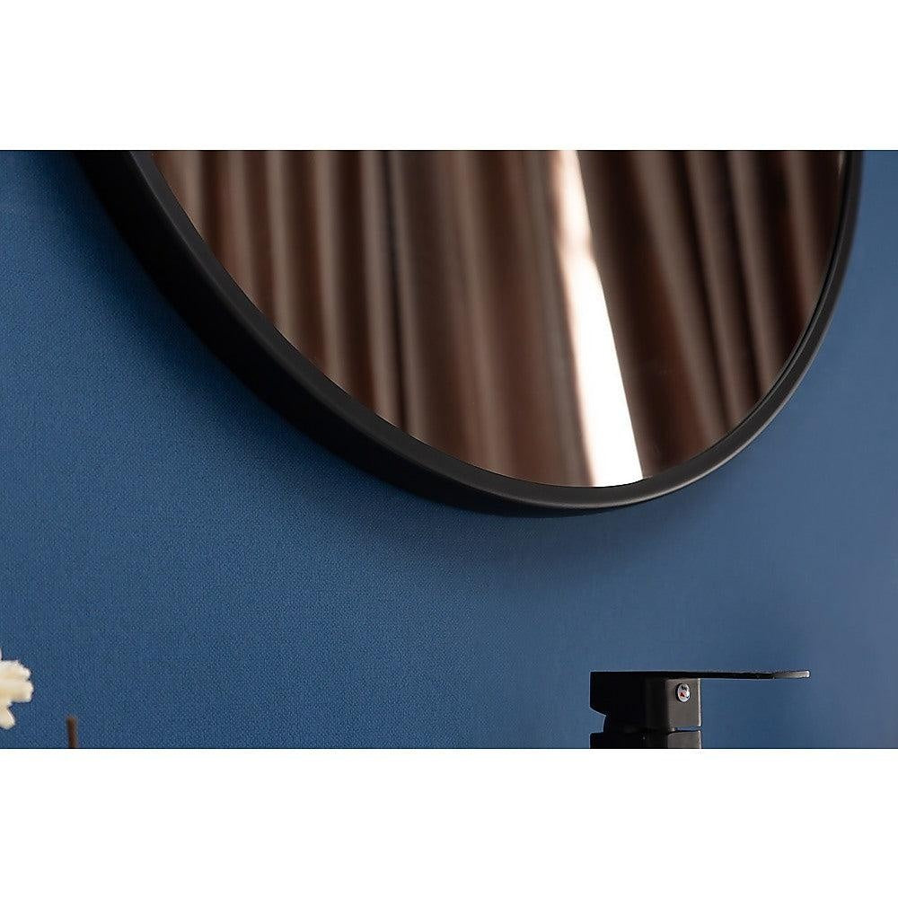 90cm Round Wall Mirror Bathroom Makeup Mirror by Della Francesca Deals499