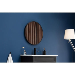 90cm Round Wall Mirror Bathroom Makeup Mirror by Della Francesca Deals499