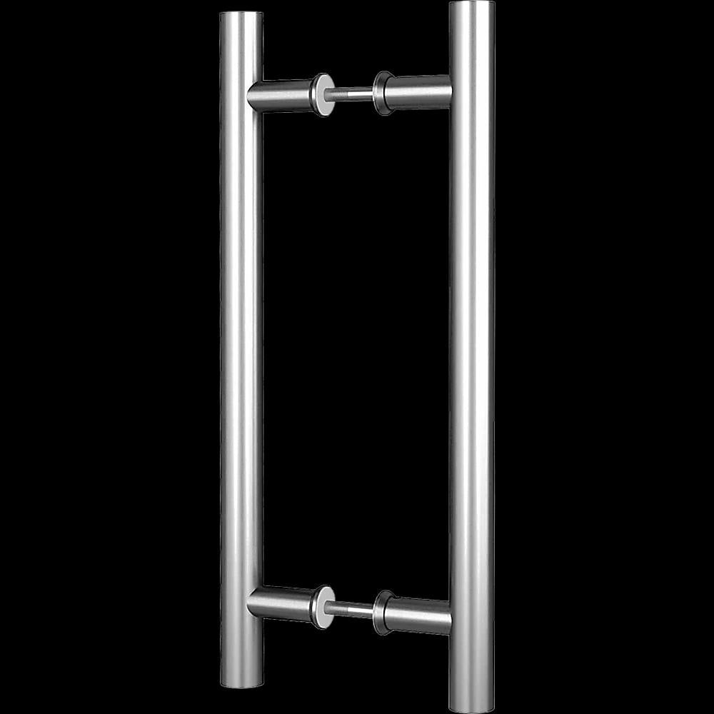 Round 300mm Push Pull Stainless Steel Door Handle Entrance Entry Shower Glass Deals499