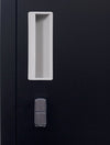 Padlock-operated Lock 6-Door Locker for Office Gym Shed School Home Storage Black Deals499