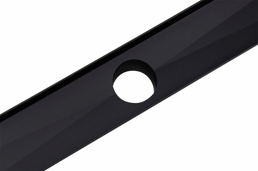 1000mm Tile Insert Bathroom Shower Black Grate Drain w/Centre outlet Floor Waste Deals499