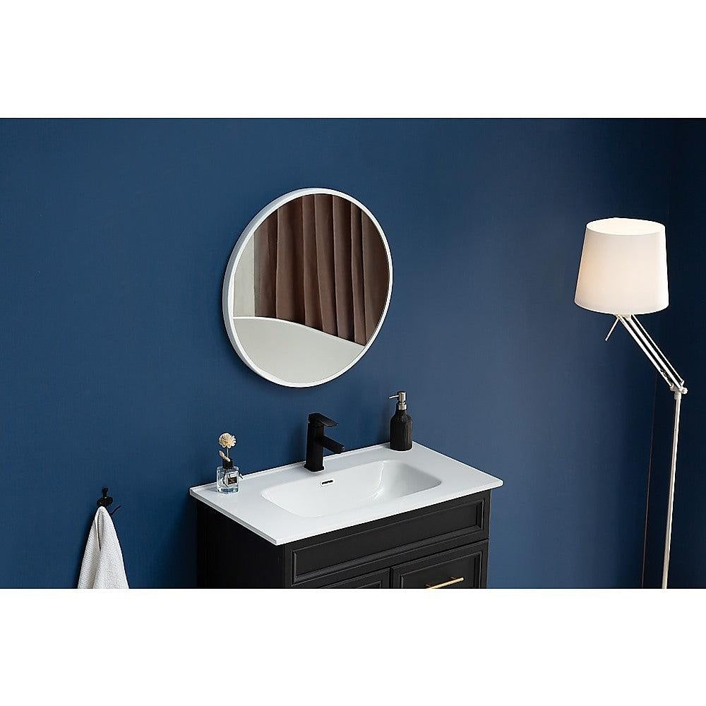 90cm Round Wall Mirror Bathroom Makeup Mirror by Della Francesca Deals499
