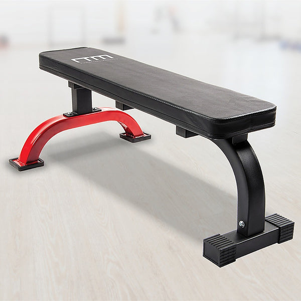 Fitness Flat Bench Weight Press Gym Home Strength Training Exercise Deals499