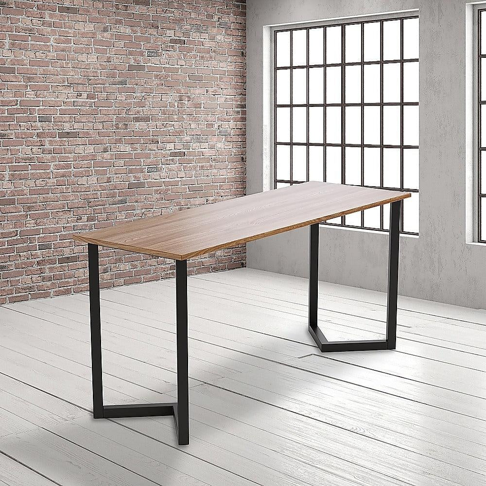 V Shaped Table Bench Desk Legs Retro Industrial Design Fully Welded - Black Deals499