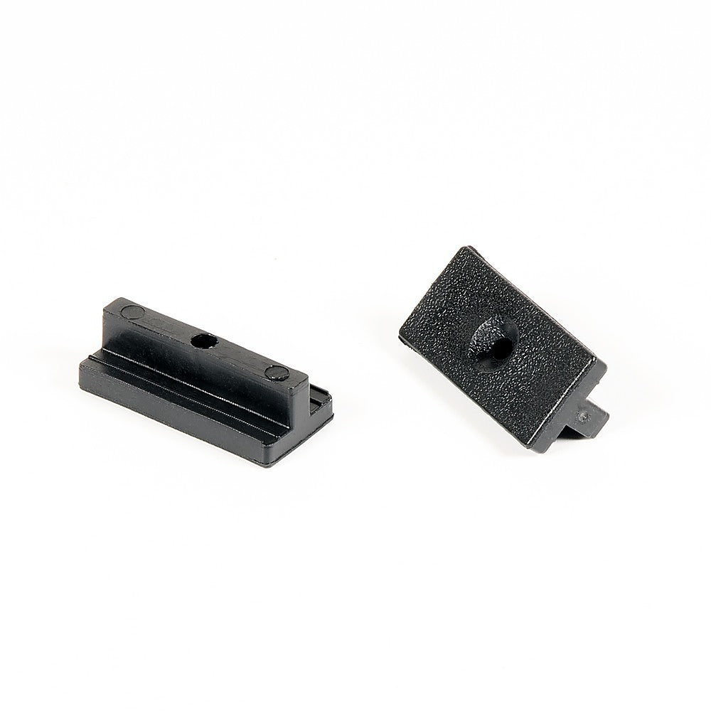 100 Composite Decking Hidden Fixing Fasteners Plastic T Clips & Black Screws Deals499