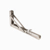 2x 10" Stainless Steel Folding Table Bracket Shelf Bench 50kg Load Heavy Duty Deals499