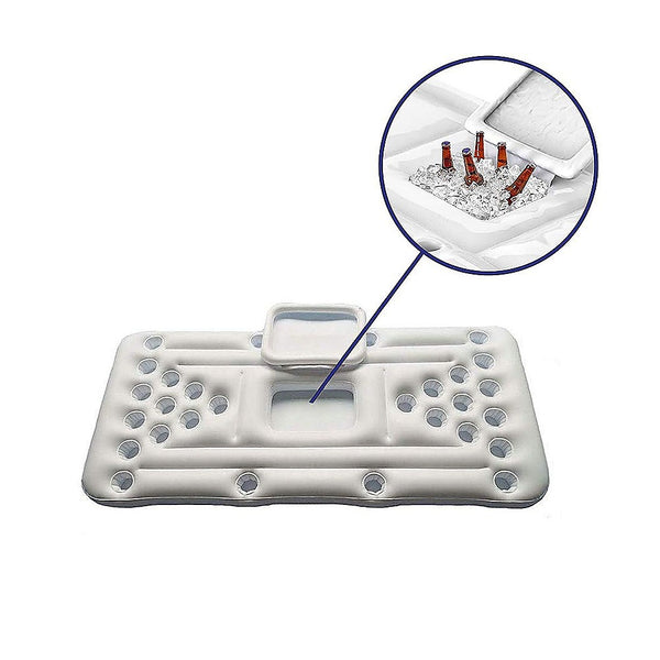 Big PVC Inflatable Beer Pong Raft Floating Pool Party Pong Game Table Lounge Toy Deals499