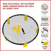 Mini Volleyball Set Outdoor Game Garden Beach Net Ball Kit Sport Toys Deals499