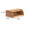 Bamboo Bread Bin Storage Box Kitchen Loaf Pastry Container Deals499