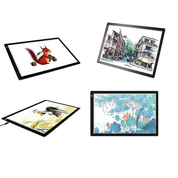 A2 LED Light Box Tracing Board Art Design Stencil Tattoo Copy Drawing Pad Deals499
