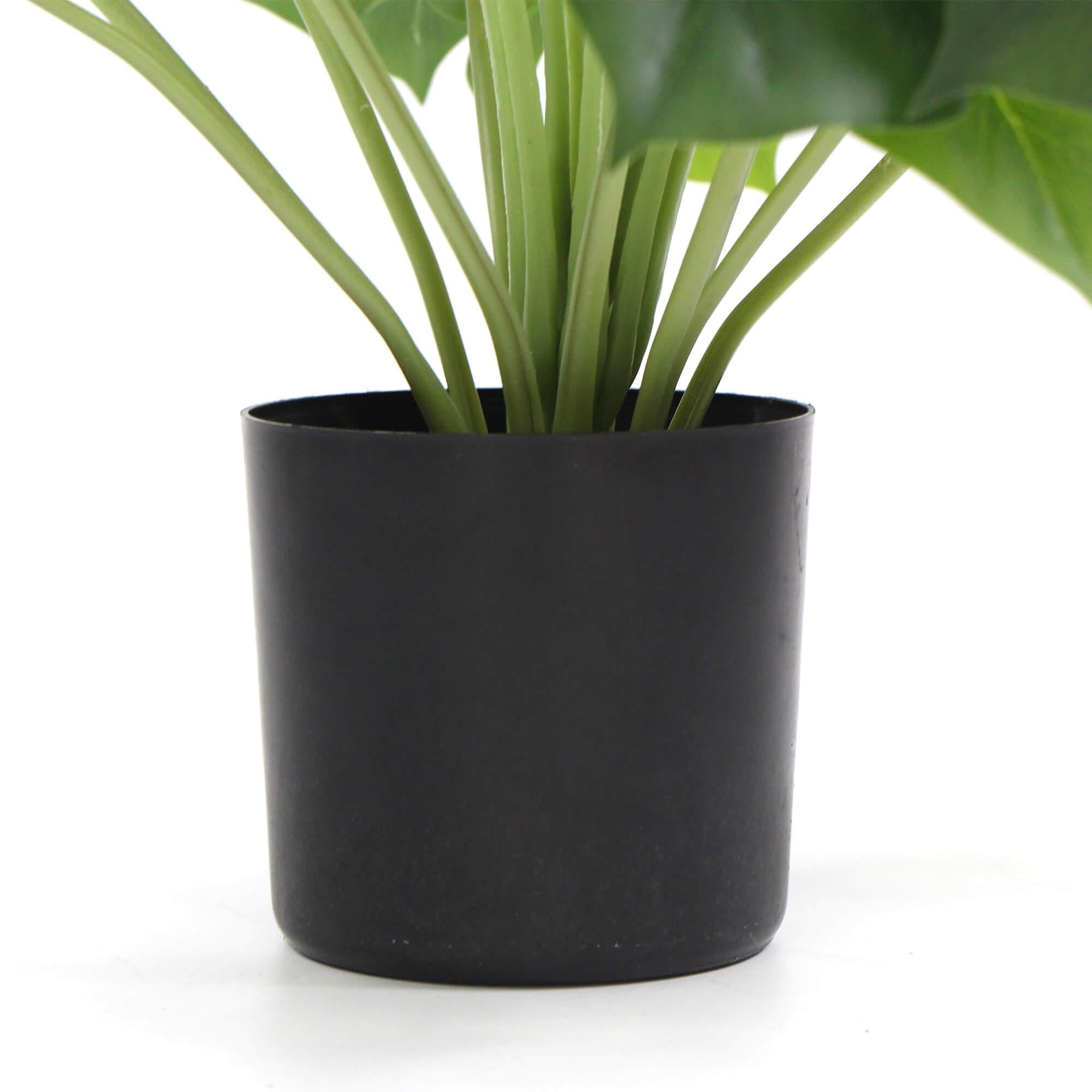 Dense Potted Artificial Split Philodendron Plant With Real Touch Leaves 50cm Deals499