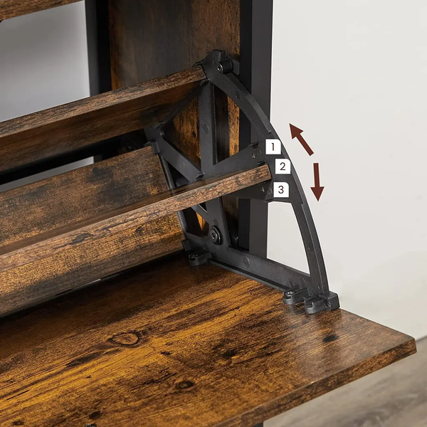 VASAGLE Shoe Cabinet with 2 Compartments Hallway for 8-12 Pairs of Shoes LBS800B01 Deals499