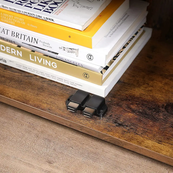 VASAGLE Storage Cabinet with Shelves and Louvered Door BBK44BX Deals499