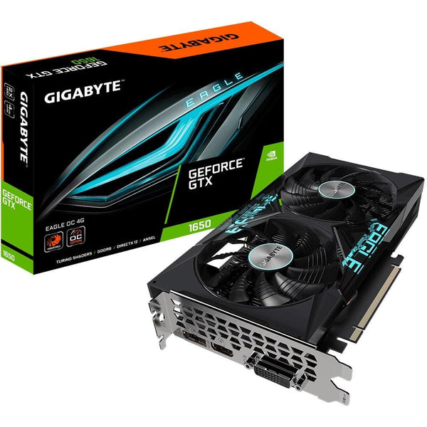 GIGABYTE nVidia GeForce GTX 1650 D6 EAGLE OC 4G GDDR6 1815 MHz Windforce2X PCIE3.0x16 1xDP/1xHDMI/1xDVI-D (LS) GIGABYTE